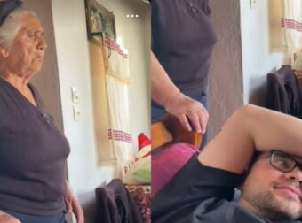 Η γιαγιά που έγινε viral: Η απολαυστική της προσπάθεια να αφαιρέσει το τατουάζ του εγγονού (Βίντεο)