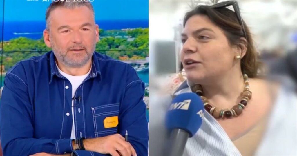 Δανάη Μπάρκα: «Ντροπή σας!» – Η αιχμηρή αντίδρασή της που άφησε άφωνο τον Γιώργο Λιάγκα (Βίντεο)