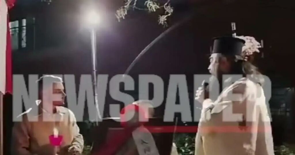 Ιερέας σταμάτησε τη λειτουργία πριν το «Χριστός Ανέστη» για αποφυγή πυροτεχνημάτων: «Τέλος η λειτουργία, αποχωρήστε όλοι».