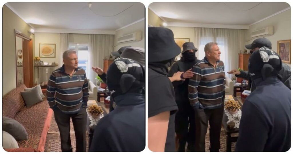 “Παρέμβαση Ρουβίκωνα σε Οικία Γιατρού για Καταγγελίες περί Φακελάκια – Δείτε το Βίντεο”