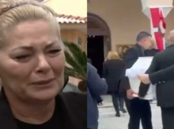 Κεφαλονιά: Συγκλονιστικές στιγμές θρήνου στην κηδεία της 19χρονης Μυρτούς – Η μητέρα της φωνάζει το όνομά της με σπαραγμό.