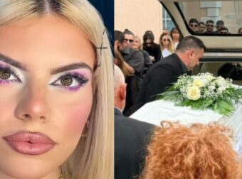 Αποχαιρετισμός στη Μυρτώ: Συγκλονιστικές στιγμές στην κηδεία της 19χρονης – Λύγισε η μητέρα της, ραγίσανε καρδιές.