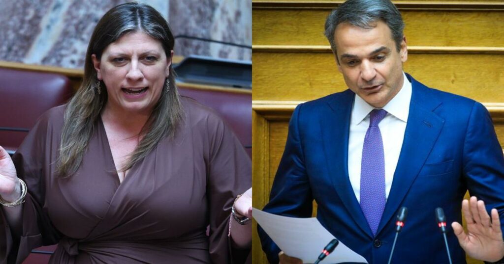 Σάλος στη Βουλή: Αντιπαράθεση Μητσοτάκη – Κωνσταντοπούλου για τις κατηγορίες κατά της κόρης του!