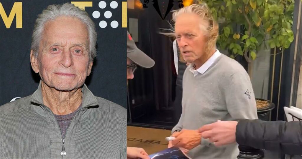 Μάικλ Ντάγκλας: Ο θρύλος του Χόλιγουντ σε μια αγνώριστη εμφάνιση!