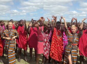 Εκρηκτικός χορός: Η Αλεξάνδρα Παναγιώταρου ξεσηκώνει την Κένυα παρέα με τους ντόπιους!