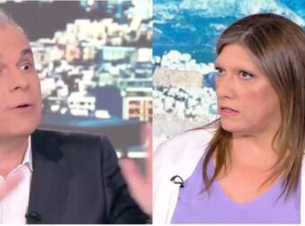 Εκρηκτική αντιπαράθεση Κωνσταντοπούλου και Στραβελάκη στο OPEN – «Σας καταγγέλλω!»