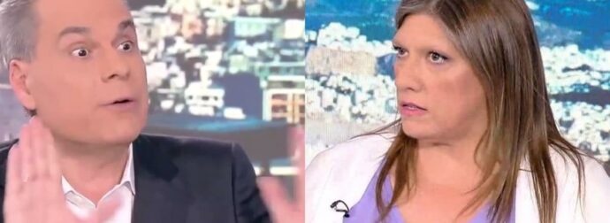 Εκρηκτική αντιπαράθεση Κωνσταντοπούλου και Στραβελάκη στο OPEN – «Σας καταγγέλλω!»