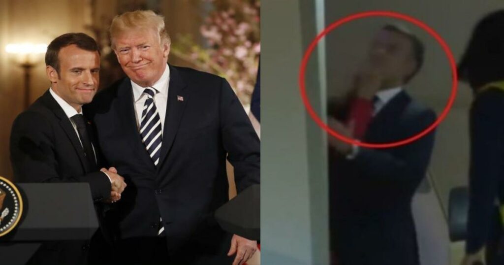 “Χλευαστικός Τραμπ προς Μακρόν: «Προσπαθεί ακόμα να συνέλθει από την κριτική της Μπριζίτ» – Το συναρπαστικό στιγμιότυπο που εκθέτει τον Γάλλο Πρόεδρο στο διάγγελμα”