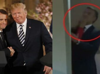 “Χλευαστικός Τραμπ προς Μακρόν: «Προσπαθεί ακόμα να συνέλθει από την κριτική της Μπριζίτ» – Το συναρπαστικό στιγμιότυπο που εκθέτει τον Γάλλο Πρόεδρο στο διάγγελμα”