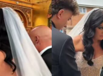 Εντυπωσιακός γάμος: Η Ελληνίδα νύφη που τόλμησε με το νυφικό της και ο κατανόητος παπάς!