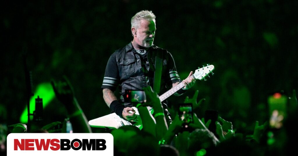 Ο James Hetfield των Metallica με την αρραβωνιαστικιά του κατακτούν την Αθήνα!