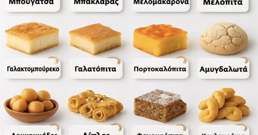 Ανακάλυψε την προσωπικότητά σου μέσα από την επιλογή ενός ελληνικού γλυκού!