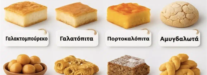 Ανακάλυψε την προσωπικότητά σου μέσα από την επιλογή ενός ελληνικού γλυκού!
