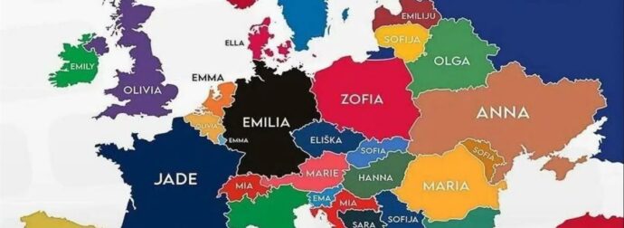Ανακαλύψτε τα κορυφαία ονόματα κοριτσιών στην Ευρώπη – Ποιο όνομα βρίσκεται στην κορυφή στην Ελλάδα;