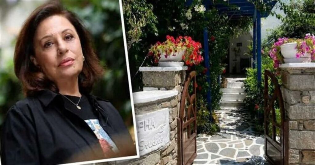 Η Χαρούλα αφήνει το μαγευτικό της παλάτι στο ελληνικό νησί ως κληρονομιά στον υιοθετημένο της γιο!
