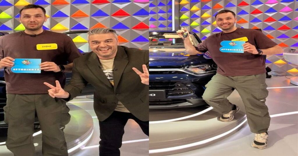 Υπέροχη στιγμή στον Τροχό: Παίκτης-έκπληξη λύνει το γρίφο στο παρά πέντε και κερδίζει το αυτοκίνητο – Μοναδικός νικητής!