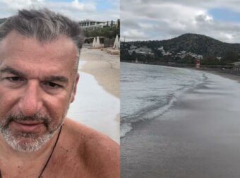 Γιώργος Λιάγκας: «Έχετε να προτείνετε τίποτα καλύτερο;» – Το μήνυμά του από την παραλία