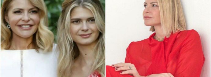 Μπαλατσινού: Με τον Κικίλια και τον γιο τους στο γαμήλιο party της Αμαλίας – Φωτογραφίες