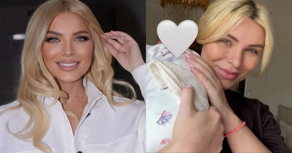 Η Κατερίνα Καινούργιου μαγνητίζει το Instagram με τη συγκινητική φωτογραφία της νεογέννητης κόρης της!