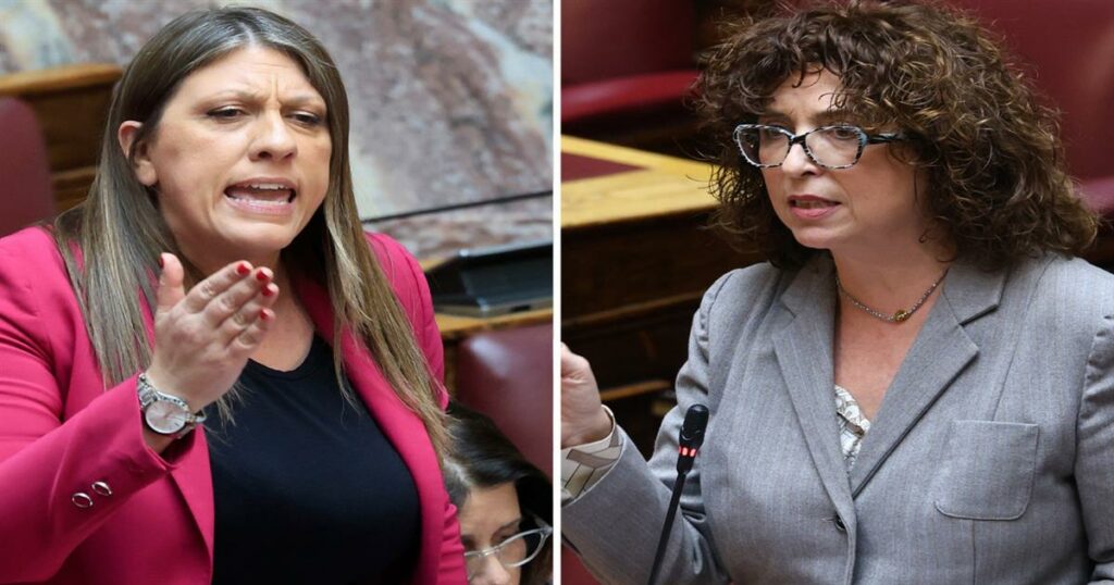 Δυνατή αντιπαράθεση Κωνσταντοπούλου – Καραγεωργοπούλου στη Βουλή: «Υπηρέτης της ΝΔ, έκλεψες την έδρα»