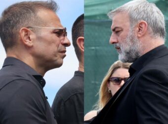 Κηδεία Μαστροκώστα: Συγκινεί η κίνηση του Νικολαΐδη στον Δέλλα – Ποιοι πρώην συμπαίκτες έδωσαν το «παρών» (Βίντεο)