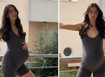 «Χορεύοντας με το Μωρό: Η Ενθουσιασμένη Μανούλα στον 9ο Μήνα της Εγκυμοσύνης της!»
