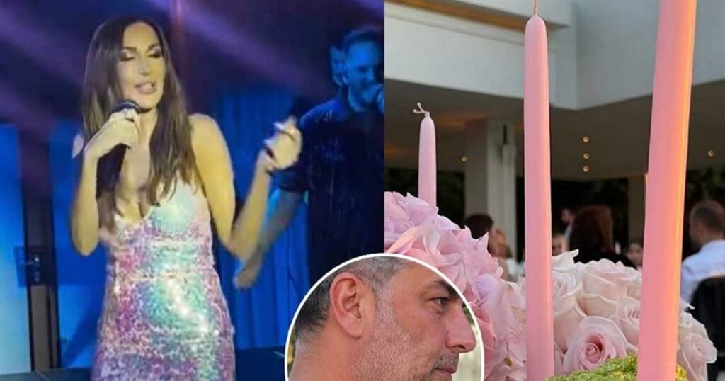 Εντυπωσιακή βάπτιση με τη Βανδή ως νονά: Η εμφάνιση του ανανεωμένου Μπισμπίκη και η απίθανη ομοιότητα με τον Τζορτζ Κλούνεϊ.