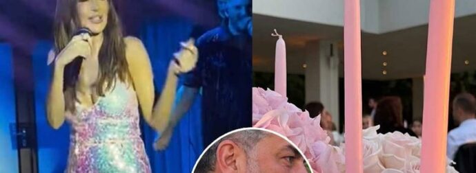 Εντυπωσιακή βάπτιση με τη Βανδή ως νονά: Η εμφάνιση του ανανεωμένου Μπισμπίκη και η απίθανη ομοιότητα με τον Τζορτζ Κλούνεϊ.