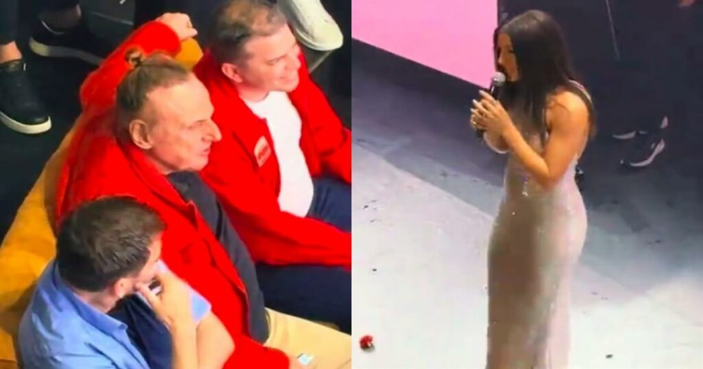 Ιουλία Καλλιμάνη: Η συγκινητική αφιέρωση τραγουδιού στον Βασίλη Παπακωνσταντίνου – Δείτε την απρόσμενη αντίδρασή του! (Βίντεο)