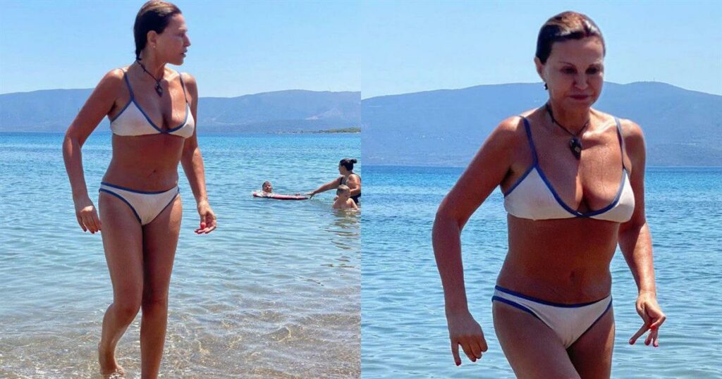 Αλεξάνδρα Παλαιολόγου: Η φωτογραφία με κίτρινο μπικίνι και τα μυστικά της σιλουέτας της