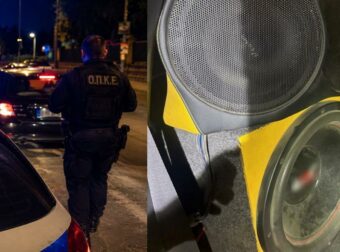 Σε άλλο επίπεδο η ηχορύπανση: Χειροπέδες σε 19χρονο στα Άνω Λιόσια – Έβαλε… 14 ηχεία στο Smart του [φωτογραφίες]