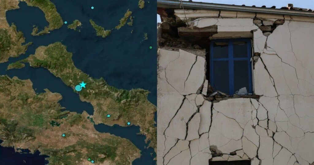 Εύβοια: Σοκάρουν τα βίντεο πολιτών από τη στιγμή του διπλού σεισμού – Ο τρόμος καταγράφηκε καρέ καρέ