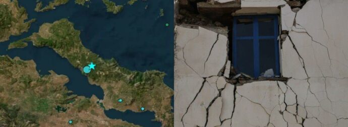 Εύβοια: Σοκάρουν τα βίντεο πολιτών από τη στιγμή του διπλού σεισμού – Ο τρόμος καταγράφηκε καρέ καρέ