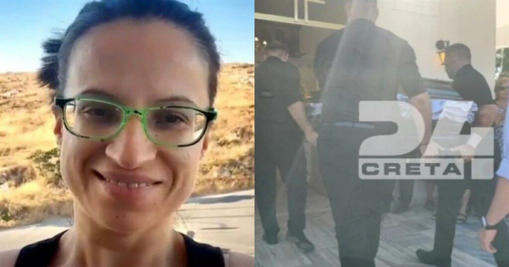 Σταυρούλα Λεβεντάκη: Σπαραγμός στην κηδεία της στο Βαρύπετρο Χανίων – Φωτογραφίες