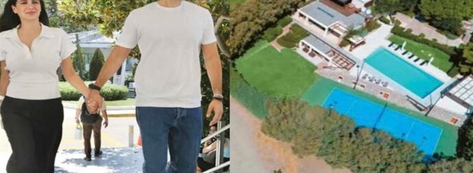 Φρούριο η βίλα Αργυρού – Νίκα μετά το 2o μωρό: Αυτό είναι το παλάτι εκατομμυρίων που μένουν