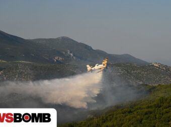 Φωτιά στη Φθιώτιδα: «Οι φλόγες είναι 100 μέτρα από τα σπίτια», λέει ο δήμαρχος στο Newsbomb