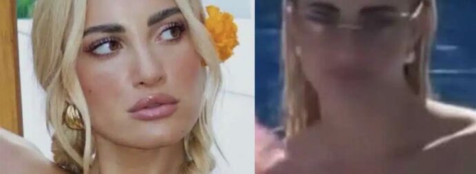 Σάλος με το βίντεο της Τούνη που κάνει αέρα με 500ευρα σε πισίνα στο Μπαλί