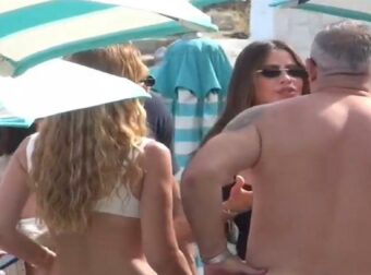 Όταν η Σοφία Βεργκάρα συνάντησε τον Αντώνη Ρέμο στη Μύκονο – Δείτε το βίντεο