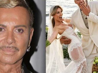Είπε μόνο δυο λέξεις: Έτσι χαρακτήρισε το νυφικό που έβαλε η Αθηνά Οικονομάκου ο Λάκης Γαβαλάς