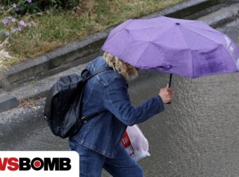 Στο έλεος της κακοκαιρίας η Αττική: Ισχυρή καταιγίδα πλήττει αυτή την ώρα το λεκονοπέδιο