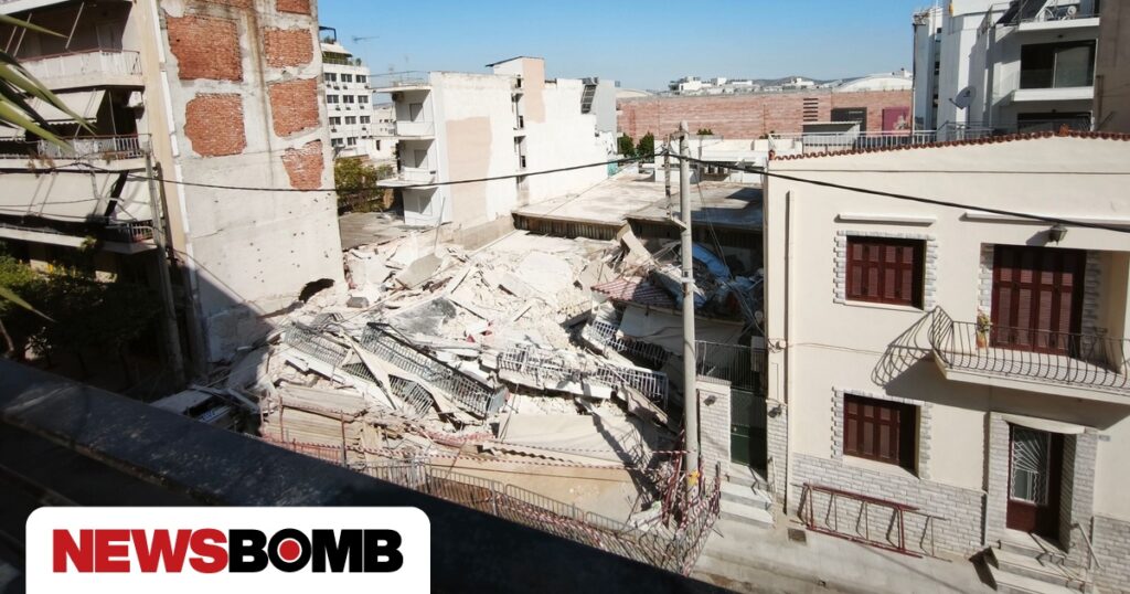 Ελεύθεροι οι πέντε συλληφθέντες για την κατάρρευση πολυκατοικίας στα Πετράλωνα
