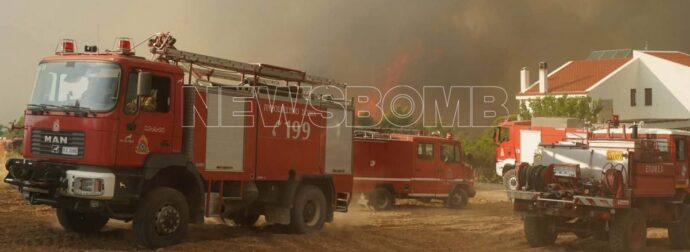 Φωτιά στη Δυτική Αττική: «Οι πυροσβέστες φεύγουν, κάντε ό,τι καταλαβαίνετε» – Αποκλειστικό βίντεο