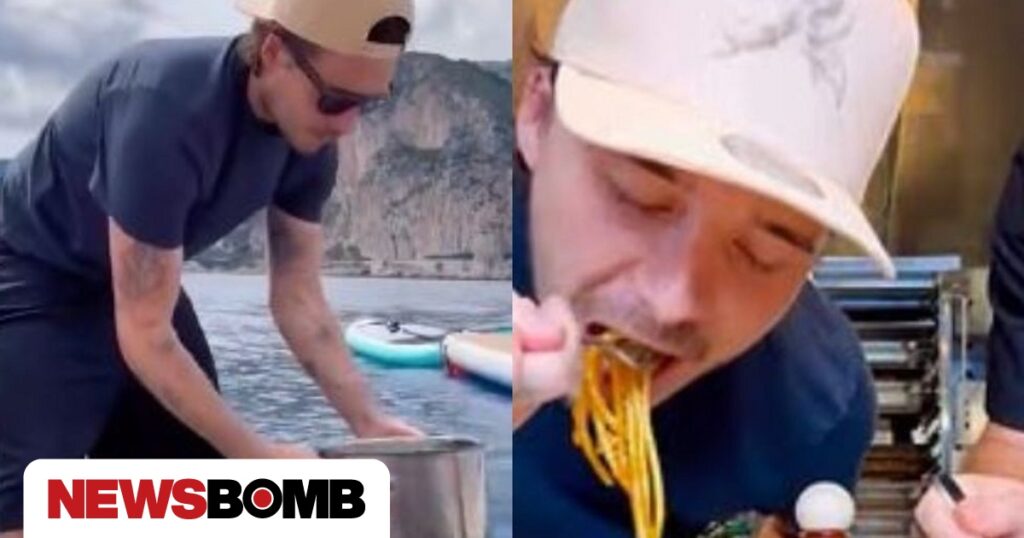 Viral ο Μπρούκλιν Μπέκαμ: Μαγείρεψε μακαρόνια με θαλασσινό νερό, «από αύριο δημητριακά», του έγραψαν