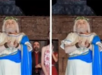 Κόλαση με Μάρκο Σεφερλή και θεατή που έκανε το λάθος να φύγει από την παράσταση