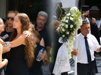 Κηδεία Κόκοτα: Με αναφιλητά η κόρη του Ριάνα – Σε ποιανού την αγκαλιά έπεσε μόλις βγήκε από την εκκλησία; (Φωτογραφίες)
