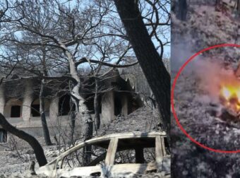 Φωτιά με νεκρούς στη Σαλαμίνα: Για Εμπρησμό μιλάνε οι κάτοικοι – Το μαύρο ΙΧ και ο μηχανισμός στο δάσος – «Το πέταξε και σε κλάσματα δευτερολέπτου άρπαξε» (video)