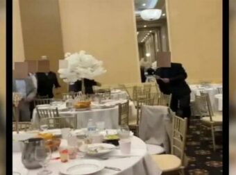 Κακός χαμός σε γαμήλια δεξίωση: Η ομαδική συμπλοκή οικογενειών σε διαμάχη, οι πανικόβλητοι καλεσμένοι και το βίντεο της ντροπής