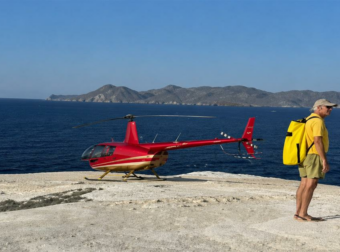 Ελικόπτερο στο Σαρακήνικο: Στο «μικροσκόπιο» των Αρχών η προσγείωση – Καλούνται για εξηγήσεις χειριστής και ιδιοκτήτης