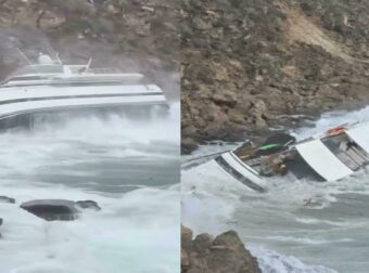 Νεκρός γνωστός επιχειρηματίας από την κακοκαιρία: Το σκάφος του διαλύθηκε στα βράχια, βίντεο από τις δραματικές στιγμές στο Κάβο Γκρέκο