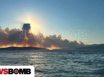 «Μάτι» από το διάστημα στη Σκύρο: Ενεργοποιήθηκε η υπηρεσία Copernicus για τη μεγάλη φωτιά